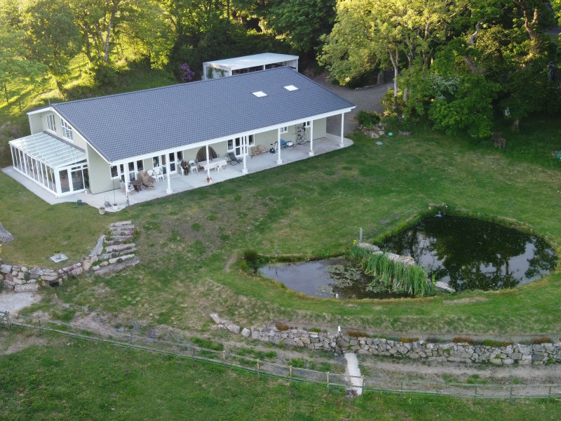 Arial view of the air B&B