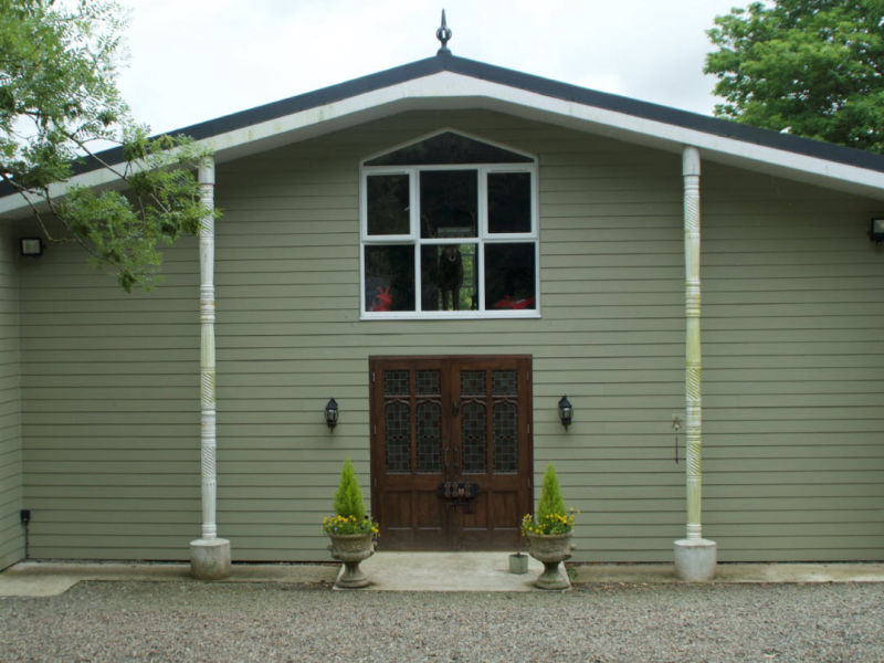 Front Door of the Air B&B