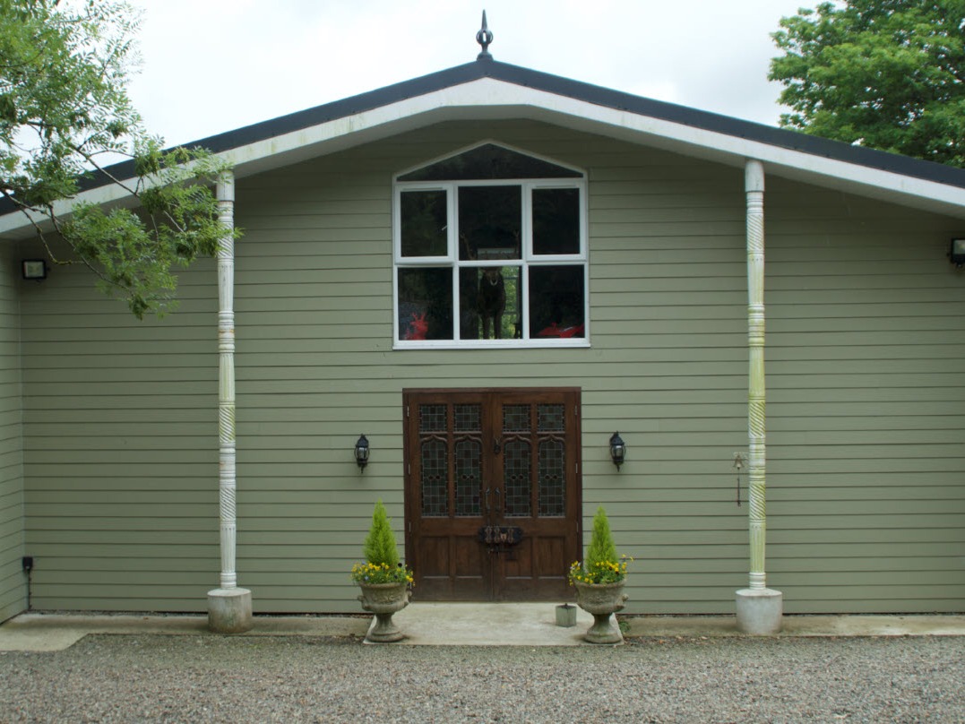 Front Door of the Air B&B